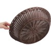 Saleen Round Bowl, polypropylene Brown, 37 x 37 x 9
