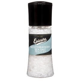 Epicure Mediterranean Sea Salt, Freshly Ground Seasoning Grinders, 270 g (Pack of 1)