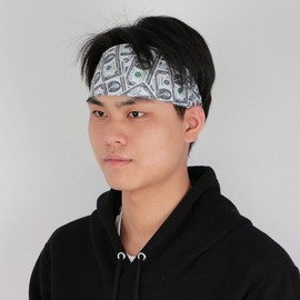 Unisex Slim Multi-Purpose Sports Headband for Badminton, Running, and Yoga Size/Black 15ea