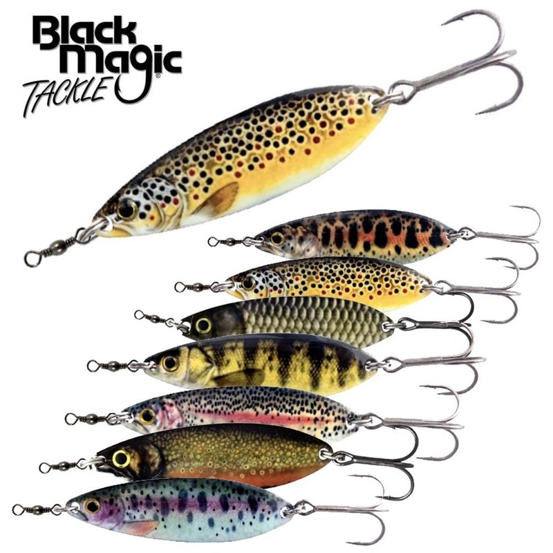 Black Magic Enticer Freshwater Lure Trout 7g