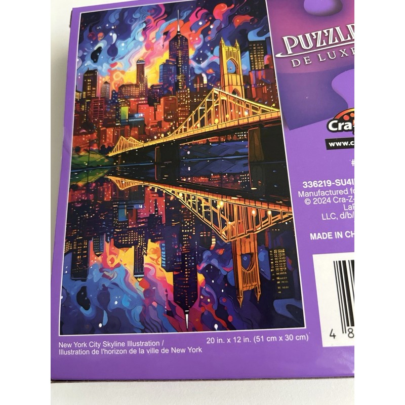 Cra-z-art.com New Puzzle New York City Skyline 350 Pieces 20"