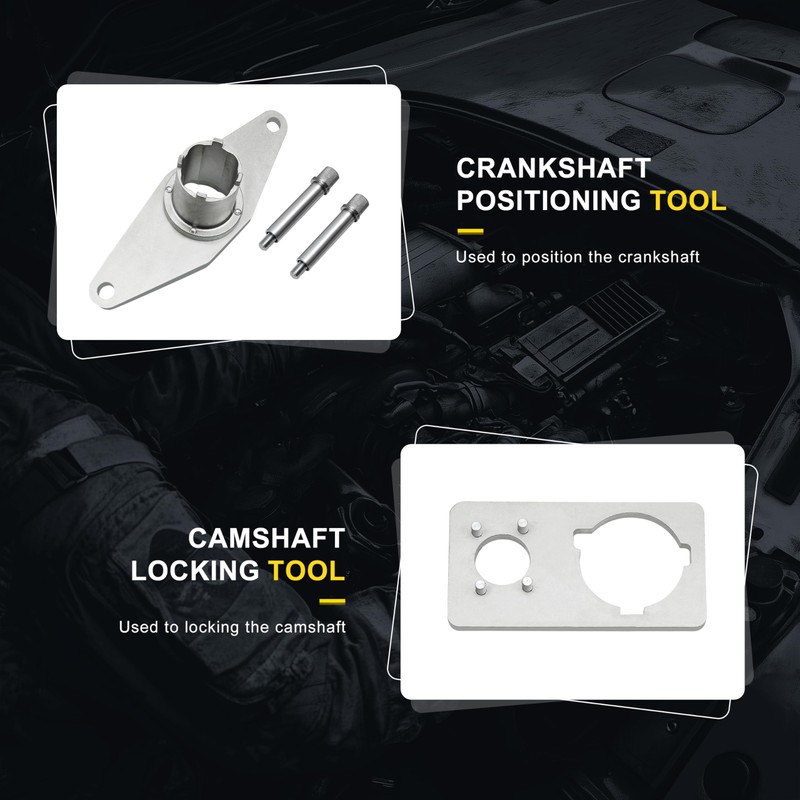 Kuntech Engine Camshaft Timing Locking Tool Kit Compatible with Land