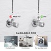 Water Line Adapter, 4 PCS Pipe Fittings in 1/2" Female