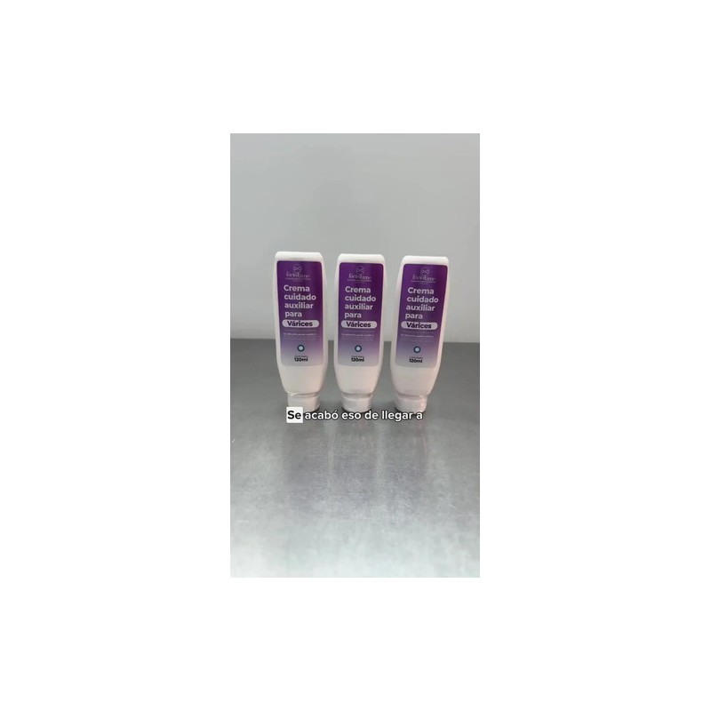 Crema Piernas Cansadas Mejora Circulación Varices 3 Pack Mentol desinflama