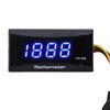 Motorcycle Tachometer DC 12V Ultra Thin LCD Waterproof Backlight for