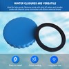 SIGANDG Set of 2 Winter Stopper Pool for Intex Pools
