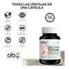 Oby Multi Probioticos Avanzados 70 Billones 14 Cepas Prebioticos Inulina