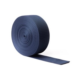 Realm Heavy Duty Polypropylene Webbing Strap Tape for Backpacks, Rucksack, Luggage/Cargo Strapping, Luggage, 1 Metre, 3 Metre (Navy, 25mm - 1 Metre)