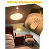 Xyanmc Big Size: 1.57x4.92 inchE26 150W Equivalent LED Candelabra Corn