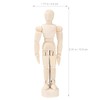 Operitacx 12pcs Articulated Wooden Model Mannequins for Sketching and Decoration