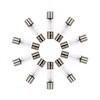 SIXQJZML 10 Pack F2AL Fast-Blow Fuse 2A 250V Glass Fuses