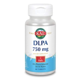 Kal Dlpa Suplemento 750 Mg Para Vida Saludable 60 Tabletas