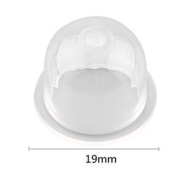 JinYu 10 Pack of Replace Primer Bulb Pump Bulbs for 188-12 188-12-1 188-14 41331212700 01201 12318140630 0057030 Carburetor Primer Bulb (19mm+22mm/10 pcs)