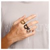 SINLEO Stainless Steel Beer Bar Tool Finger Bottle Opener Ring