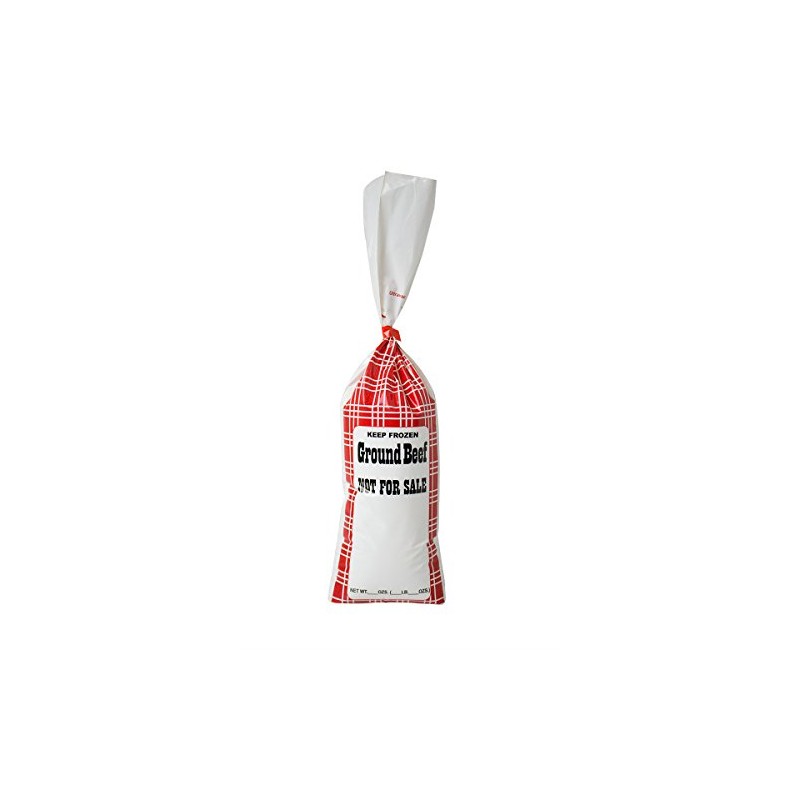 UltraSource Ground Beef Freezer Bags, 2 lb. "Not For Sale"