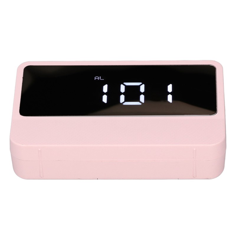 LED Mirror Alarm Clock 2 Levels Brightness Digital Alarm Clock