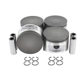 DNJ P607.40 Oversize Piston Set for 1989-1992 Nissan 240SX Axxess Stanza 2.4L L4 12V SOHC 2389cc