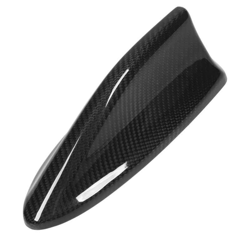 Shark Fin Roof Antenna Cover Dry Carbon Fiber Exterior Upper