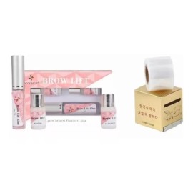 ML ATTA Kit Para Planchado Laminado De Cejas + Papel Osmótico Rollo