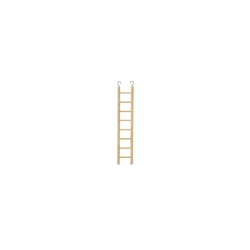 Beeztees Wooden Ladder with 8 Steps, 36 cm, Natural Colour