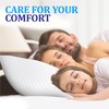 Eutony Pillow Protectors 2 Pack Satin Stripes - Ultra Luxe