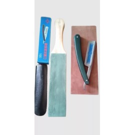 Navaja De Barbero Gold Dollar 100 Afilada+asentador,afilador