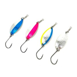 Prime Lures Casting Fishing Spoons in 2/5oz and 5/8oz (Salmon Pack #1, 2/5oz)