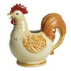 CHOOLD Retro Rooster Ceramic Creamer with Handle,Coffee Milk Creamer Pitcher