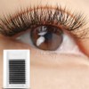 0.07mm YY Shaped Dense False Eyelashes Eyelash Extension Grafting False