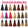 French Curly Braiding Hair 24 Inch 8 Packs - Pre