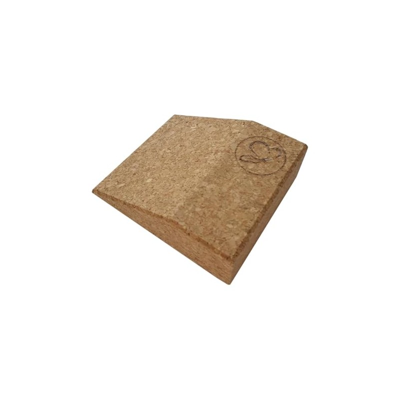 Yoga Cork Mini Wedge/Pocket size Cork Wedge, 100% Natural, Sustainable,