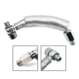 FZJDSD 4PCS Turbo Oil Return Drain Line and Oil Feed Pipe Kit 25198546 55567067 55587854 Compatible with Chevy Cruze Sonic Trax & Buick Encore 1.4 L4 55568031 55592600