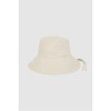 JAJU [JAJU] Strap Bucket Hat_Ivory
