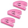 6Pcs Nail Buffers Half Moon Shape Double Sided 180/240 grit