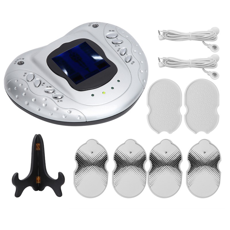 Multifunctional Electric Pulse Massager Electrode Pads TENS Body Muscle Stimulator