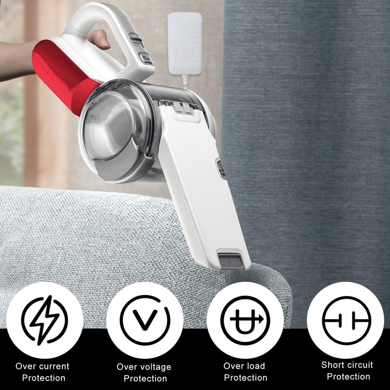 New Replacement Adapter for Black and Decker Handheld Vacuum HCUA525JP,