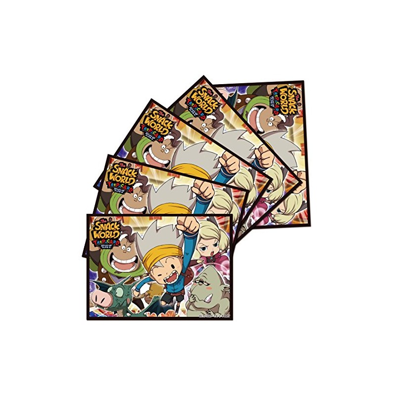 Snack World Takara Tomy Character Card Protect Collection Adventure Beginning