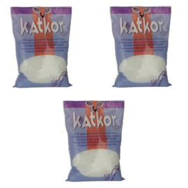 Katkor Pearl Litter, Pack of 3, 3 x 200 g, Urine Cat Litter for Urine Sample Collection, for Examination of Your Cat's Urine, with Pipette