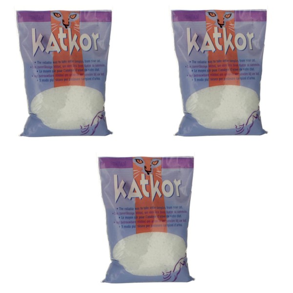 Katkor Pearl Litter, Pack of 3, 3 x 200 g,