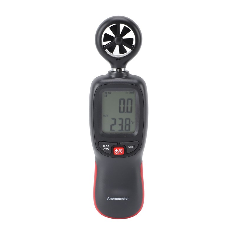 Digital Anemometer High Accuracy Backlit Multifunctional Micro Wind Speed Sensor