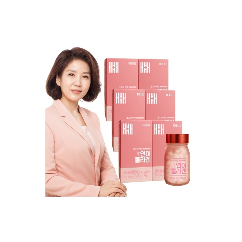 Kim So-hyung Wonbang Salmon Collagen 800mg 60 Tablets / 김소형원방