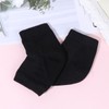 FRCOLOR 2 Pairs Toeless Moisturizing Socks Gel Heel Protection Elastic