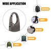 RIBHNXHI Backpack Zipper Lock Zipper Clip Theft Deterrent Dual Size