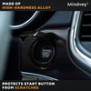 Universal Car Engine Start Stop Button Cover - Anti-Scratch Push