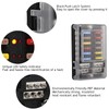 Blade ATC/ATO fuse blocks, ENDARK car fuse holder, 12 way