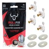 Bullfix Radiator Fixing Kit - Heavy Duty Plasterboard Fixings for
