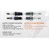 Autolite AP26-4PK Platinum Spark Plug, Pack of 4