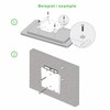 conecto Vesa Screws Set, 64 Pieces, Ideal for TV Mounting,