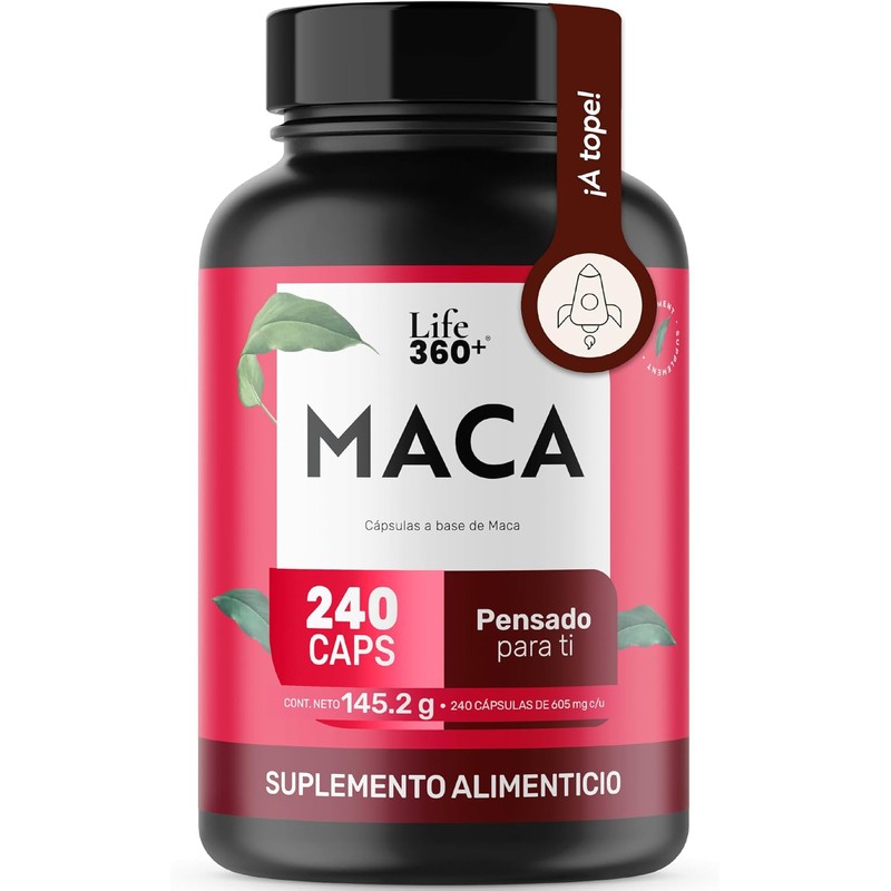 LIFE 360 Maca Blend (Maca Negra, Amarilla y Roja) 240