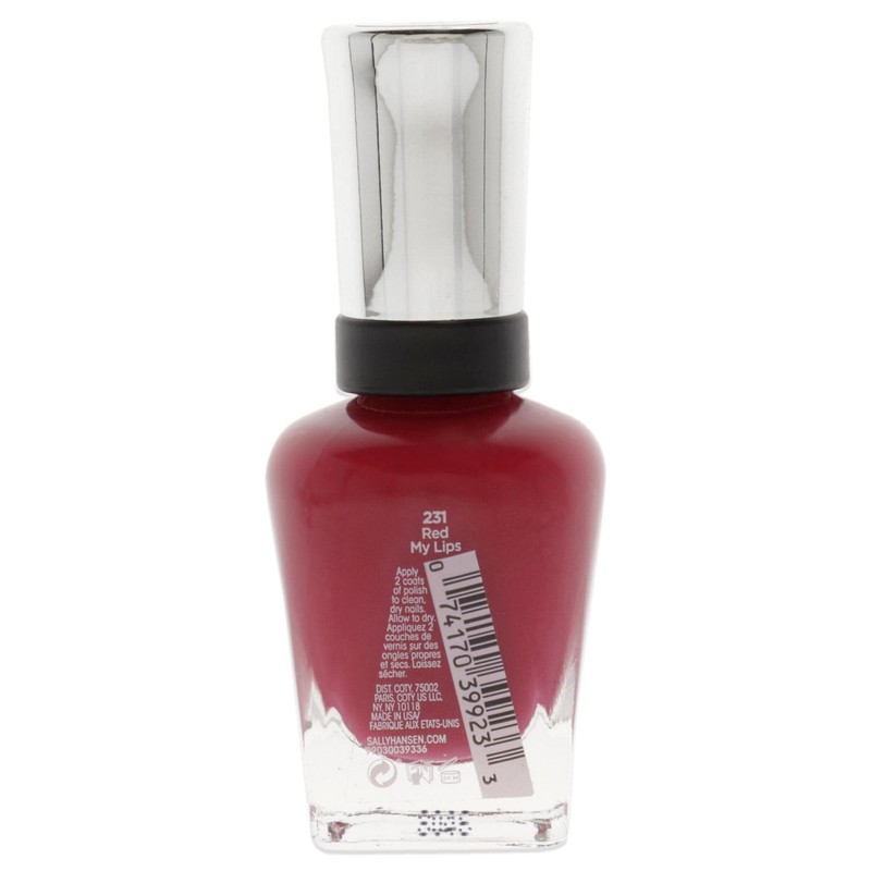 Sally Hansen Complete Salon Manicure Nail Polish, Red My Lips,